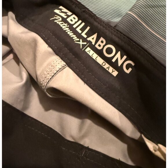 Billabong Platinum X All Day Board Shorts Mens 38 12" Colorblock Swim Trunks - Picture 4 of 7